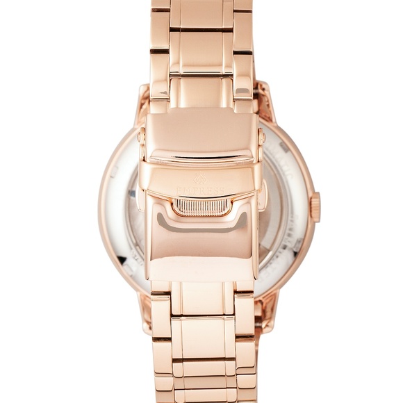 NWT Rose Gold Automatic Bracelet Watch